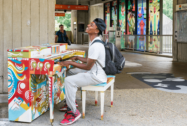 "The Porch" at Arts Center Station